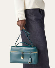 Loro Piana Extra Bag L27 New Petrolio