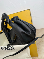 Fend Spy Bag - Black Calfskin