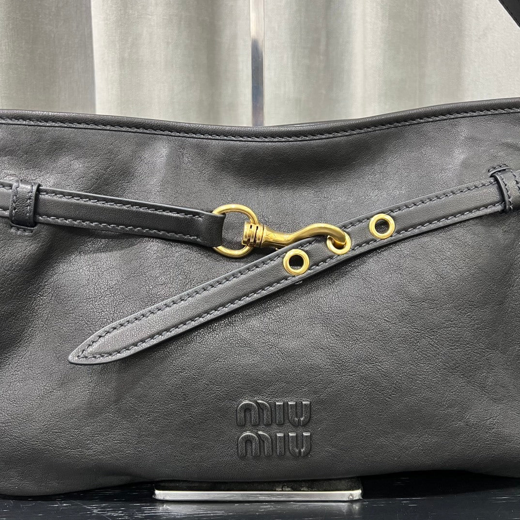 Mu Miu Aventure nappa bag