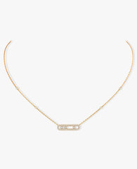 Messika Baby Move Pavé Gold Necklace
