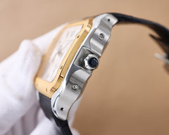 Santos de Carter Chronograph XL – Two-Tone (Gold & Steel)