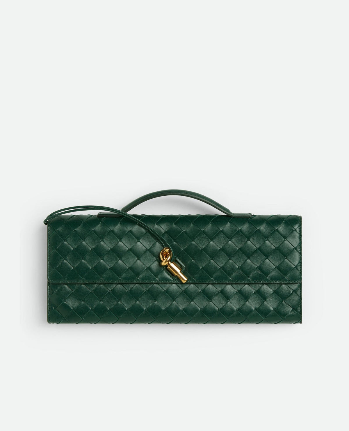 Bottega Veneta Long Clutch Andiamo With Handle