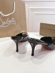 Chrstian Loboutin Me Dolly 100 patent leather