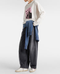 Golden Goose Super-Star with Pink star and Sliver heel tab