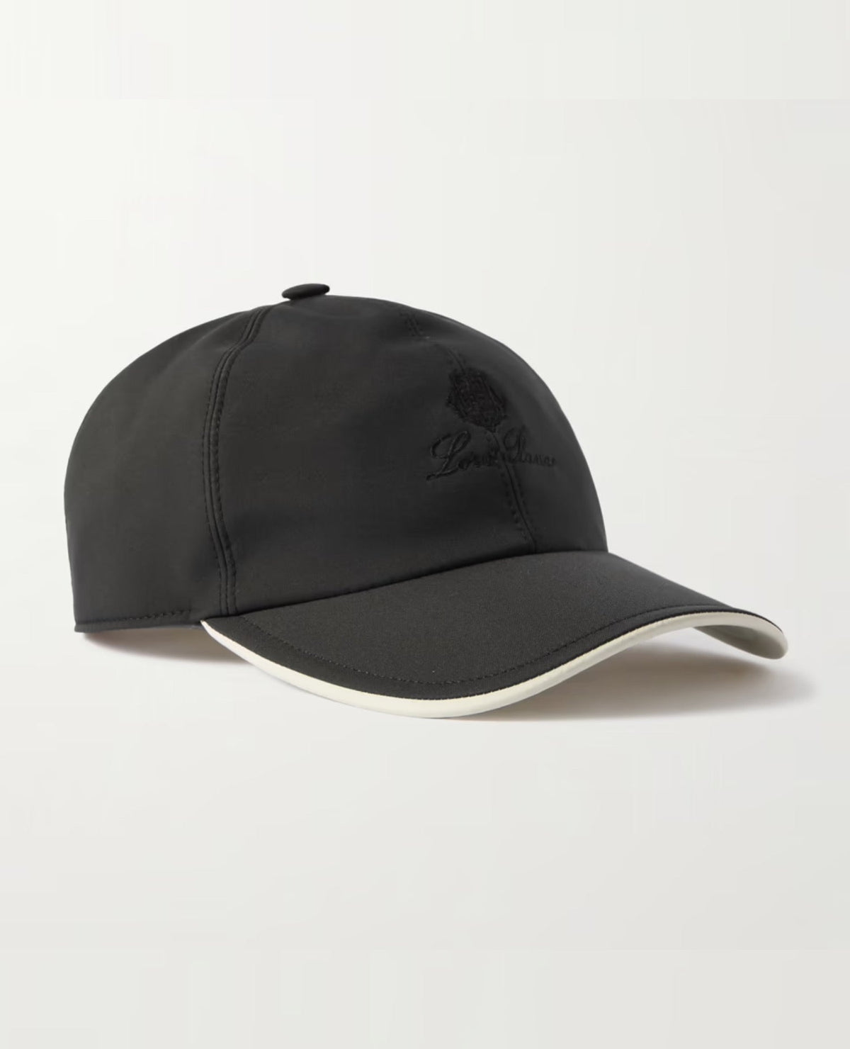 Loro Piana Baseball Cap Black