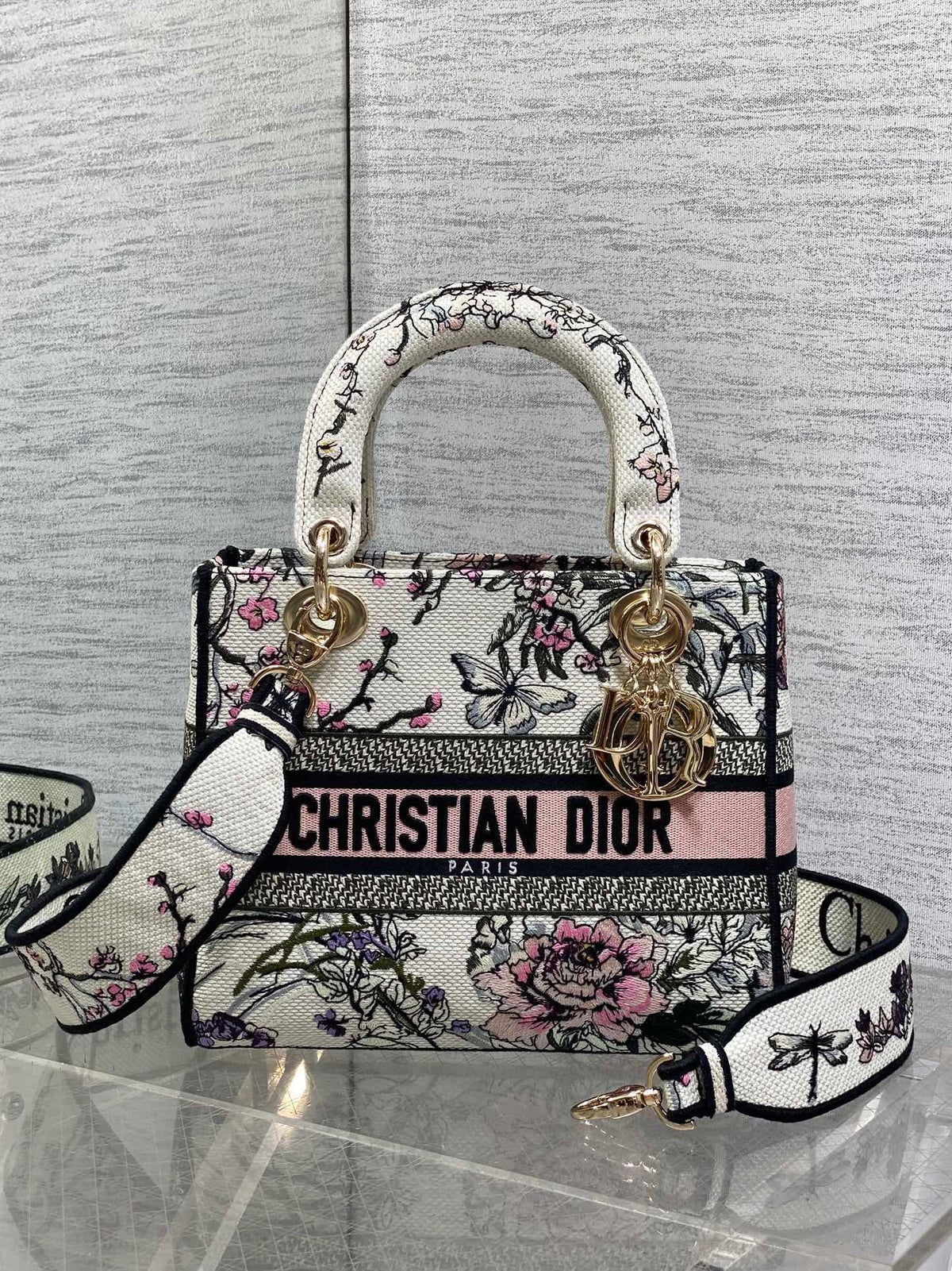 Diour Lady D-Lite Bag - "Butterfly Around The World"