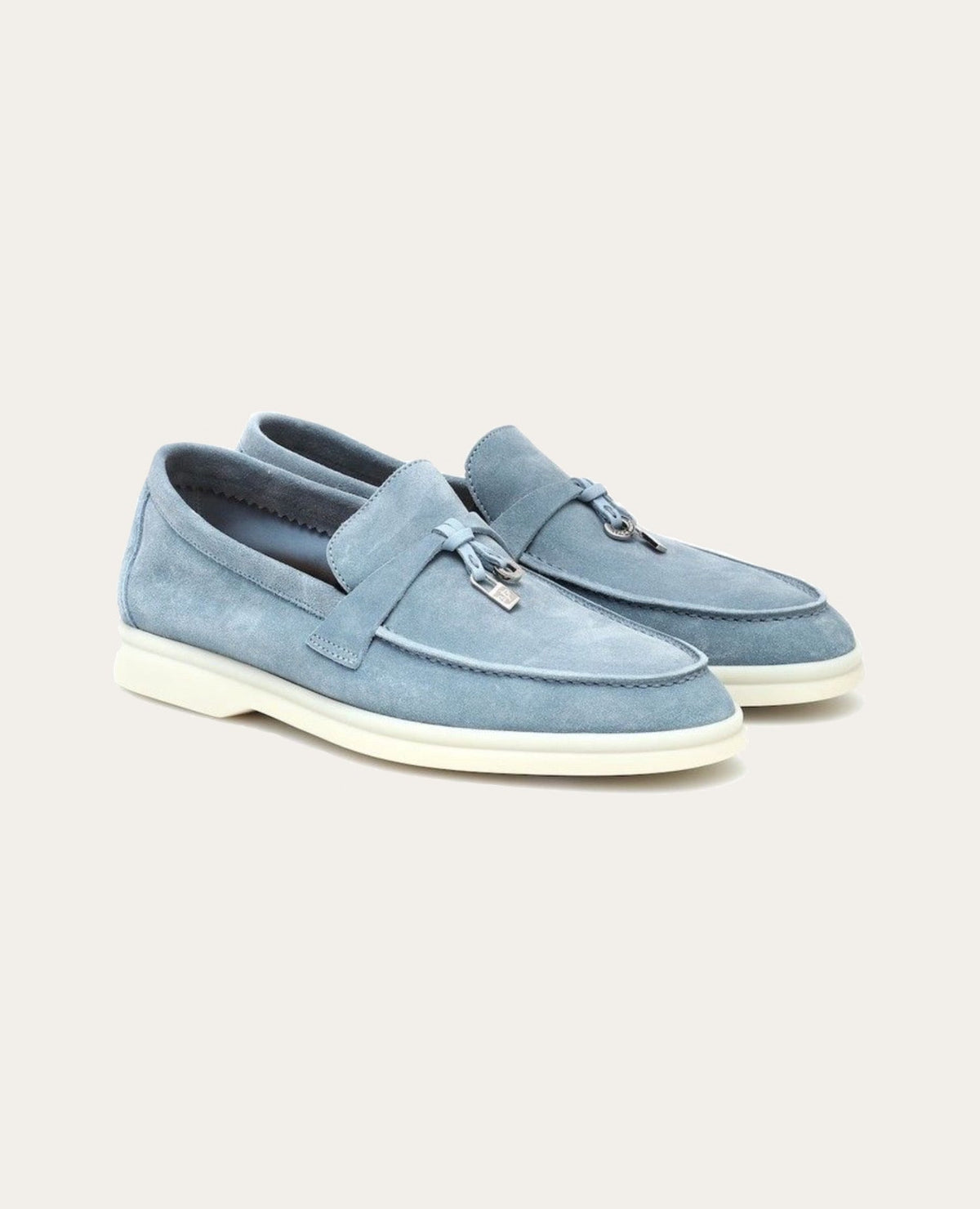 Loro Piana Summer Walk Candyfloss Loafers
