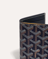 Goyard Saint-Pierre Card Wallet Navy Blue