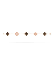 Van Cleef Vintage Alhambra Bracelet, 5 motifs