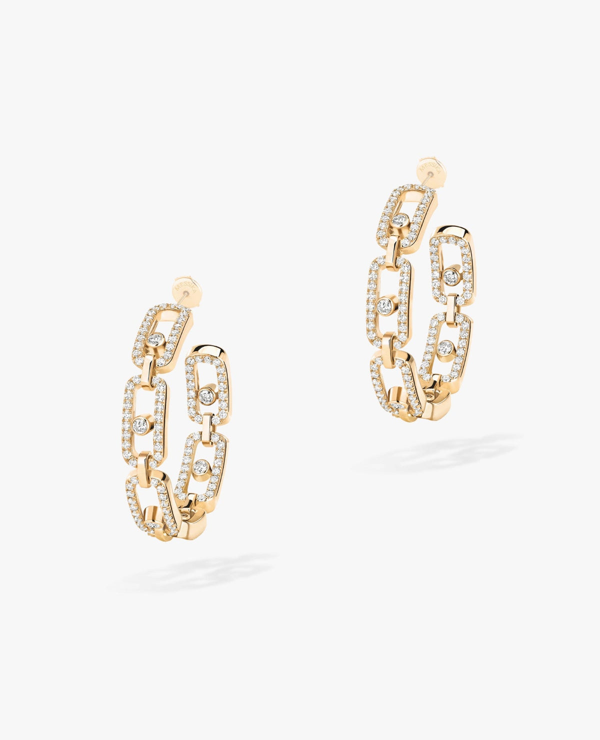 Messika Move Link SM Hoop Earrings