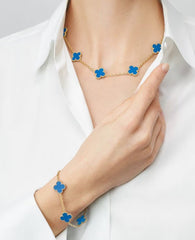 Van Cleef Vintage Alhambra Bracelet, 5 motifs