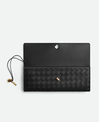 Bottega Veneta Long Clutch Andiamo With Handle