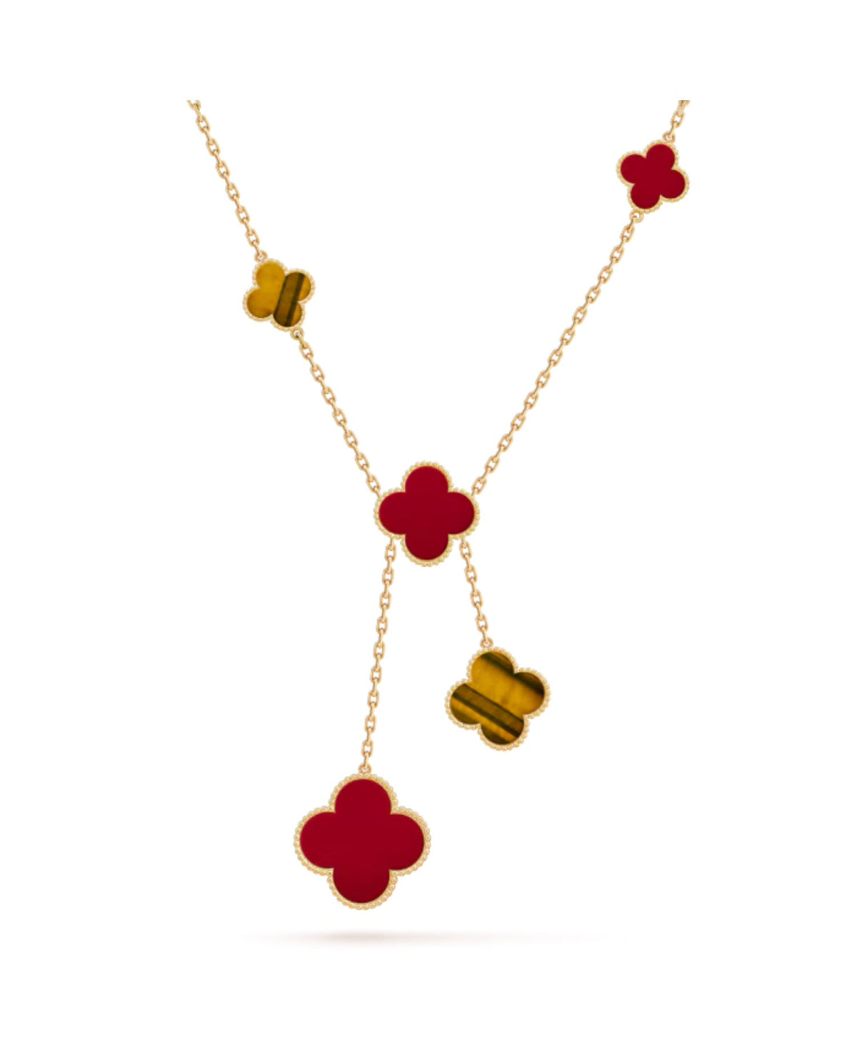 Van Cleef Magic Alhambra necklace, 6 motifs