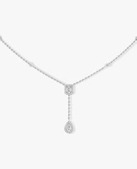 Messika My Twin Tie 0.10CT X2 Necklace