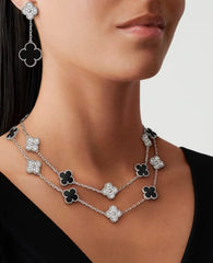 Van Cleef Magic Alhambra Earrings, 2 motifs