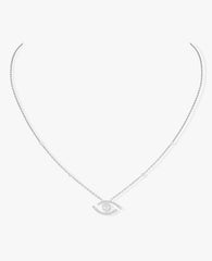 Messika Lucky Eye Pavé Necklace