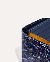 Goyard Victoire Wallet Navy Blue