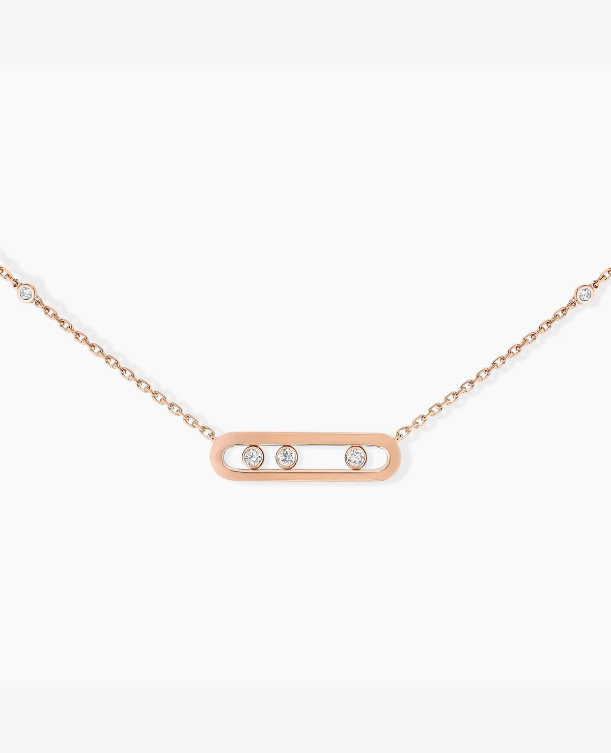 Messika Baby Move Rose Gold Necklace