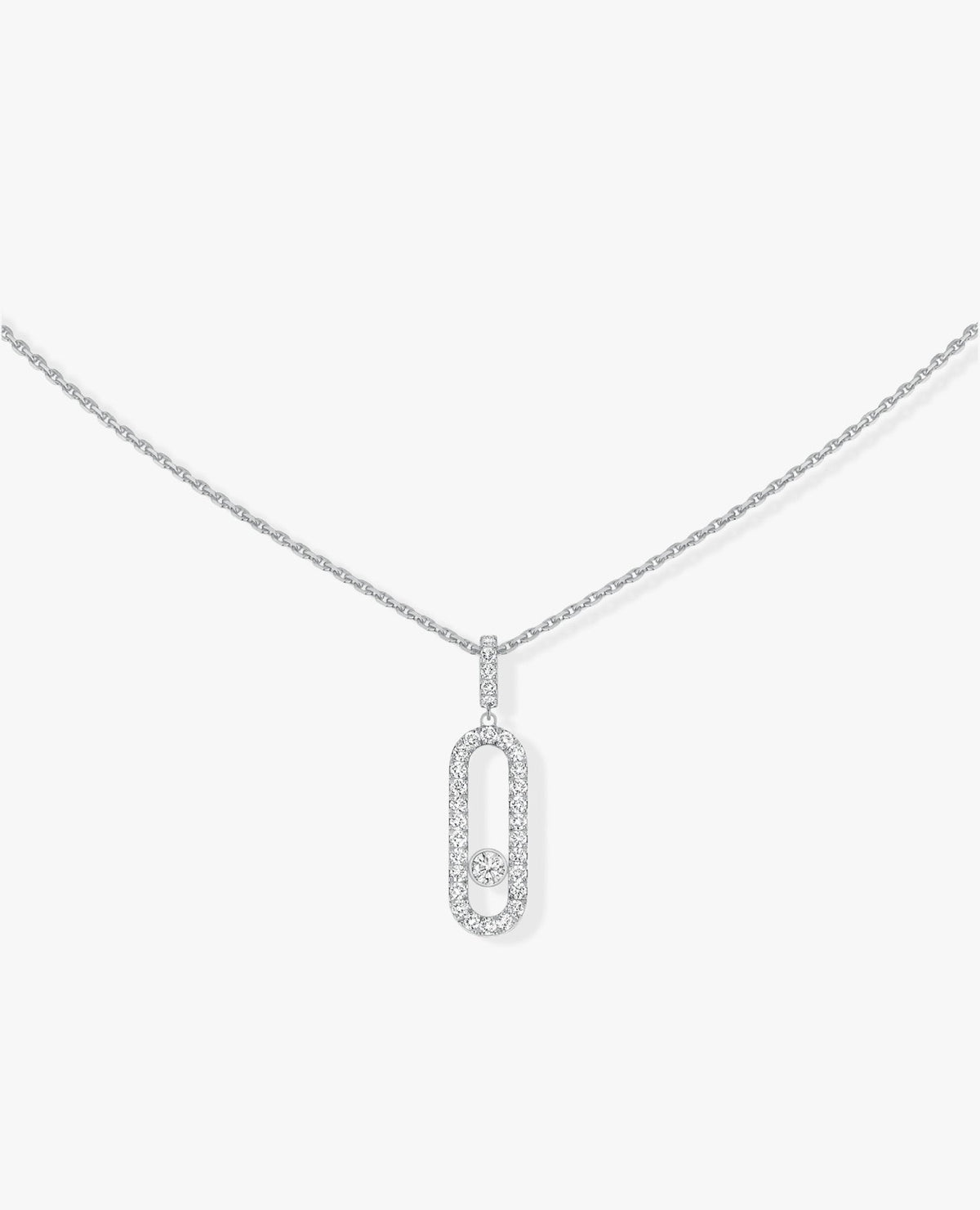 Messika Move Uno Pavé LM Necklace