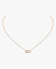 Messika Rose Gold Move Uno Necklace