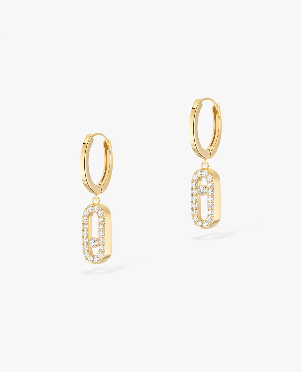 Messika Move Uno Hoop Earrings