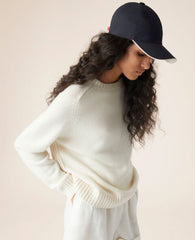 Loro Piana Baseball Cap Navy Blue