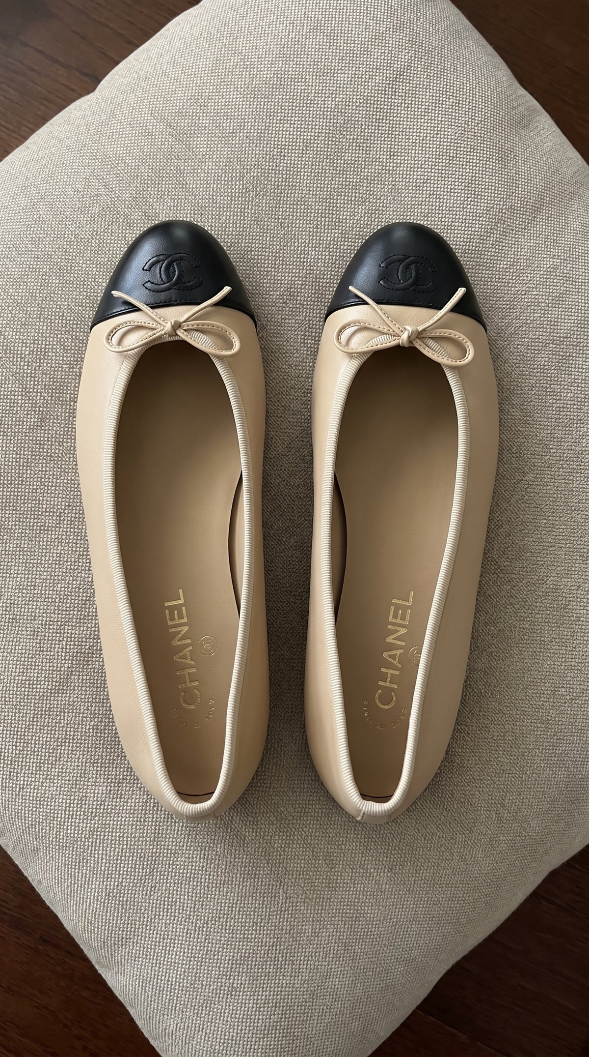 chanl Ballet flats