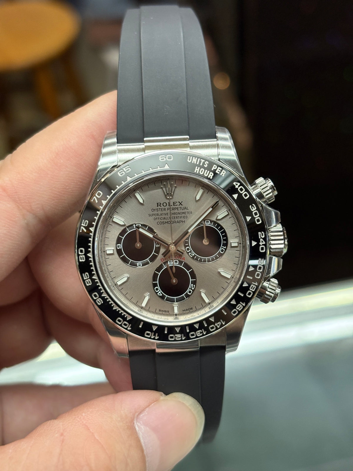 Rolx Cosmograph Daytona Gold & amp; Oysterflex