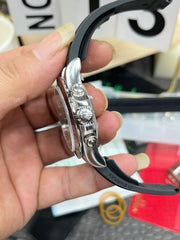 Rolx Daytona – 18k White Gold "White Panda Racing Dial"