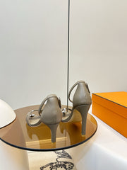 Hermes Joy 105 sandal - brown