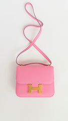 Hermes Constance Leather Shoulder Bag