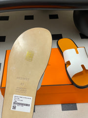 Hermes Izmir  sandal - white& Orange