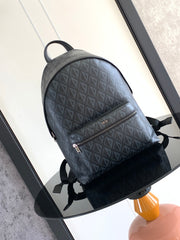 Diour Rider Backpack - Black CD Diamond Coated Canvas