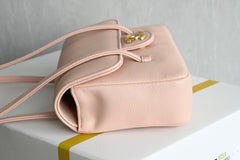 Chanl Preppy Coco Bowling Bag - Pink & Gold Hardware